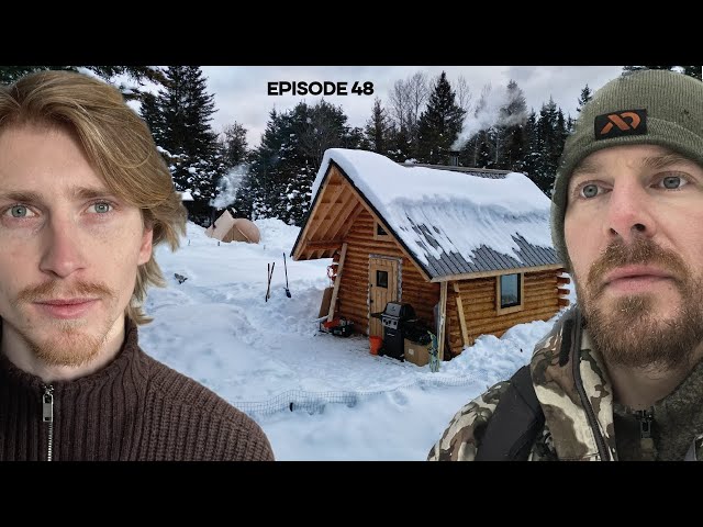 Portable Sauna, Road Building |EP48| with @Off-Grid-Island Log Cabin Build on Off-Grid Homestead