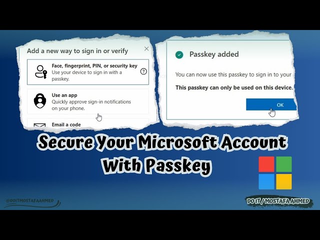 How to Set Up Passkey for Your Microsoft Account | Step-by-Step Guide ✅