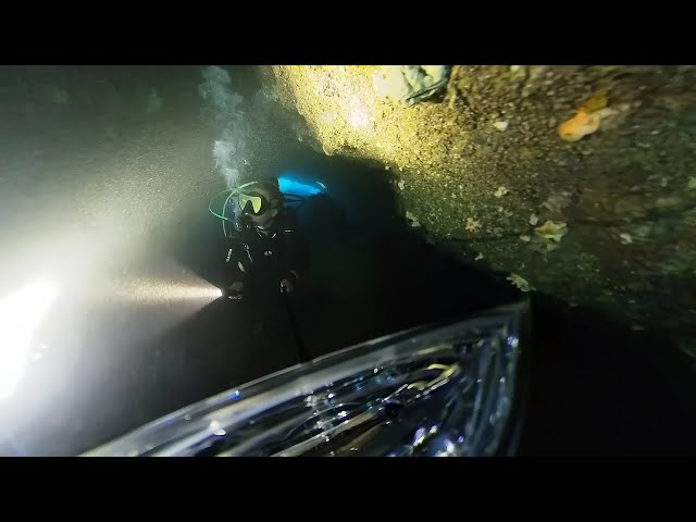 Explore a huge underwater cave located in Paphos Cyprus!