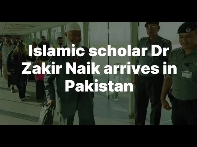 Dr. Zakir Naik Arrival |VVIP protocol and a heart warming welcome at Islamabad Airport#zakirnaik