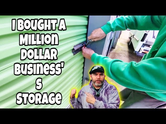 I Bought a million dollar business’s storage unit