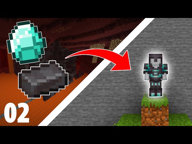 Full NETHERITE Armor! | Let's Play Minecraft 1.21 | Episode 2