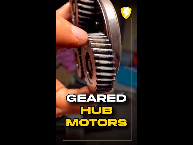 How do geared hub motors work? What should I look for in my electric bike hub motor? Check this out!