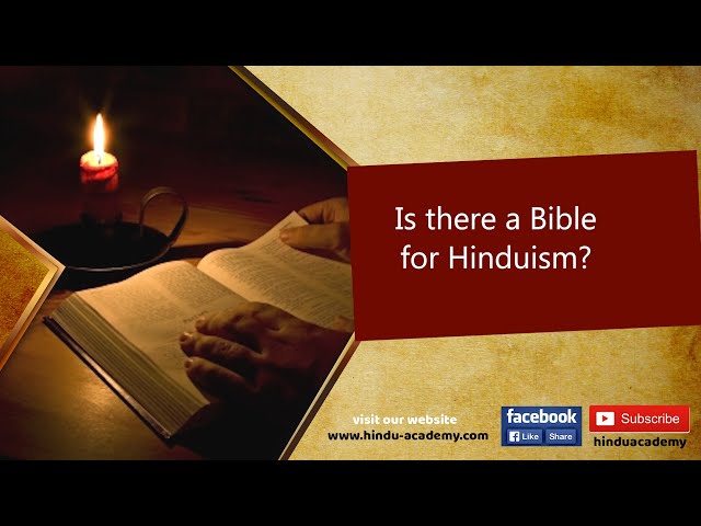 Is There a Bible for Hinduism? Sacred Texts of Hinduism | Jay Lakhani | Hindu Academy #bible