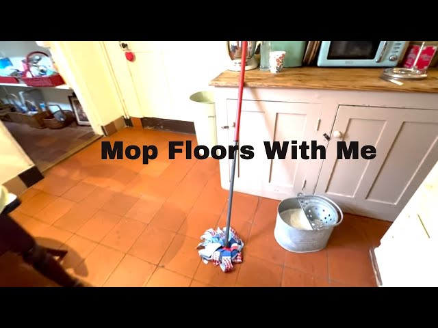 Weekly Cleaning Part 4 Mopping | Clean With Kate | Weekly Home Blessing #flyladysystem #mopping