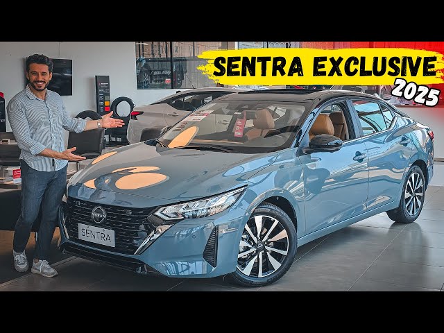 NISSAN SENTRA 2025 na versão mais completa e mais bonito que o COROLLA