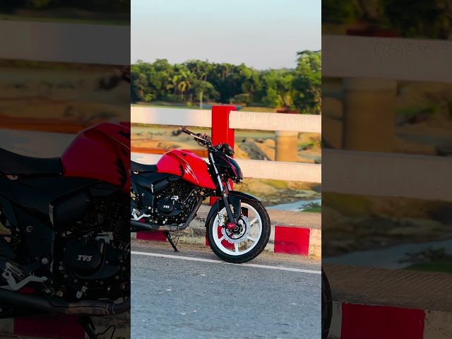 Tvs Apache RTR 4V Red Color Modified By Bangladesh /202420254v Modified.#foryou #4vmodified #rtr