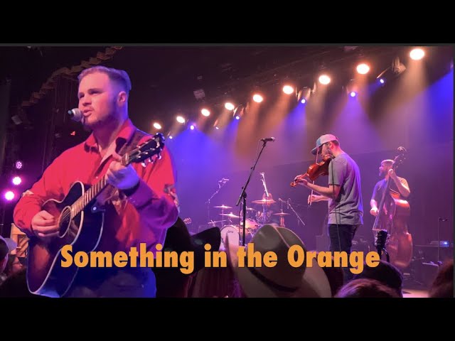 (LIVE) Something In The Orange - First Ever Live Performance - Zach Bryan