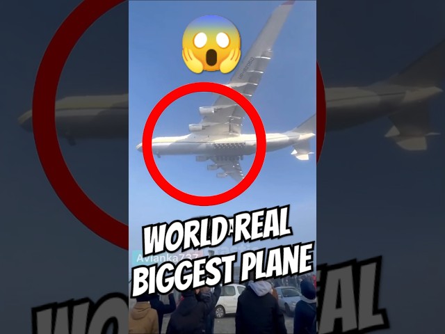 World Most BIGGEST Plane Ever! 😱✈️