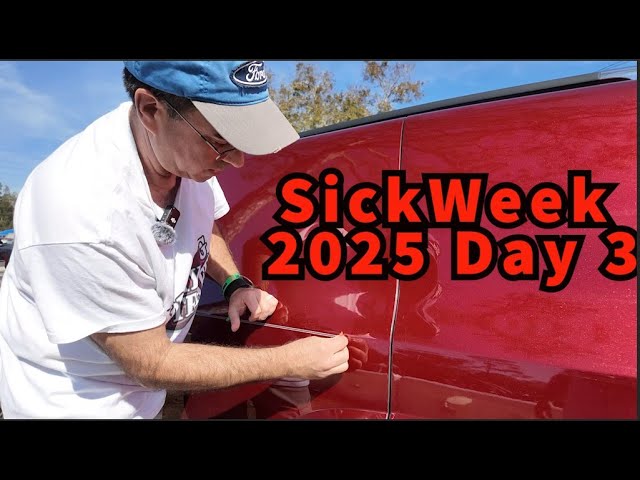 SickWeek 2025 Day3 OSW. Orlando Speedworld. I take a razor to my car.