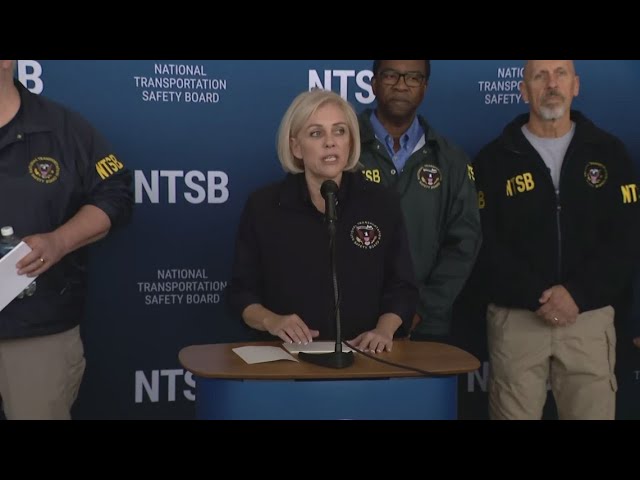 NTSB update on American Airlines crash in D.C. with military helicopter | Full press conference