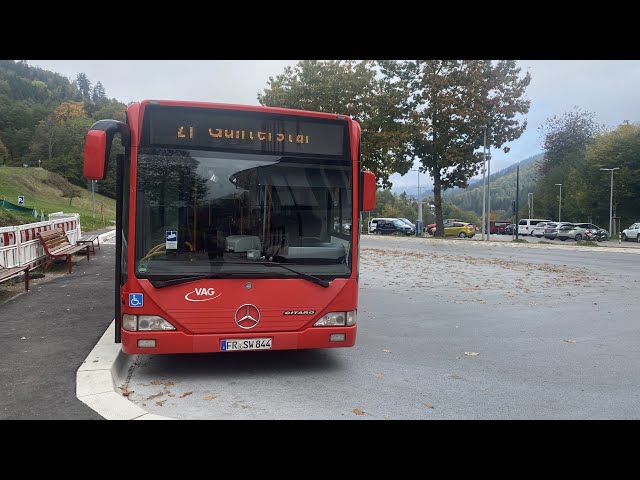 Mit dem Bus Linie 21 Schauinslandbahn🚠 Freiburg im Breisgau ❤️Schwarzwald￼🌲