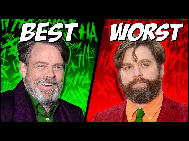 Who's the BEST and WORST Joker Voice Actors?