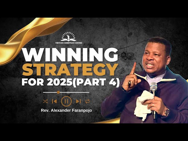 Q&A ON GOAL SETTING (WINNING STRATEGIES FOR 2025) Part 4 - REV. ALEXANDER FARANPOJO