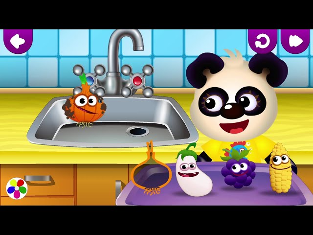 Remember the Numbers | Kids Academy | Funny Food Kids Learning Games