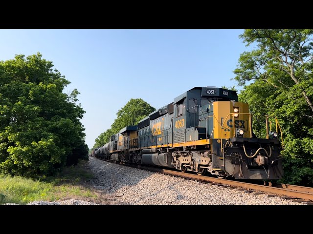 CSX SD40-3 4063 Leads 60mph Local L848-26 on 5/26/23