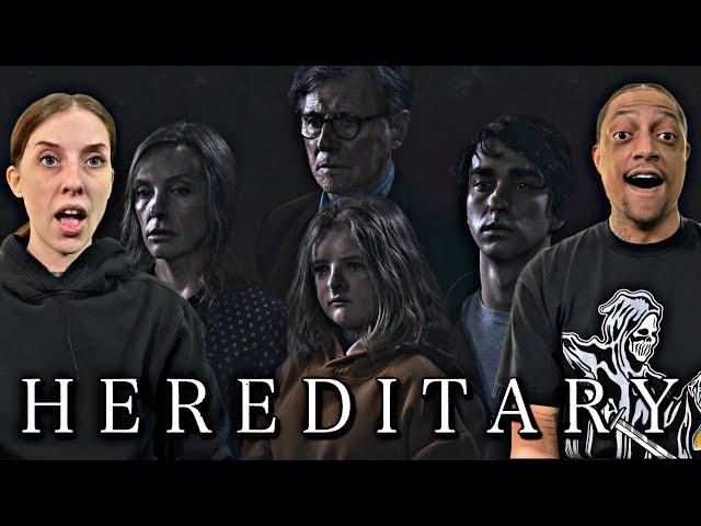 HEREDITARY(2018) | MOVIE REACTION | OUR FIRST TIME WATCHING | A24 | SPECTACULAR HORROR MOVIE🤯😱