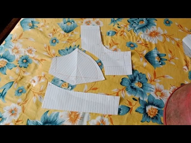 34 Size Ka kotori Blouse Paper Cutting ❤️‍🩹❤️‍🩹#blouse #shorts #fashion #youtube