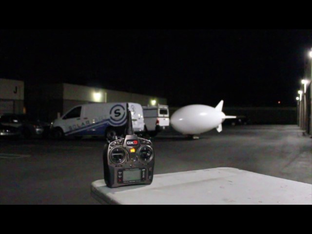 Blimp Autopilot - Take off / Loiter / Waypoint Navigation / Land