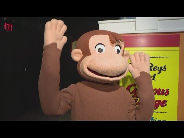 Curious George exhibit at the Buffalo Museum of Science