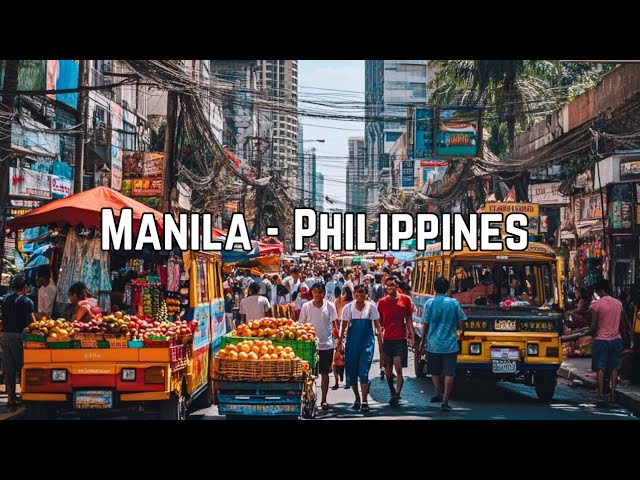 Walking from Makati to SM Mall of Asia | Manila City Walk