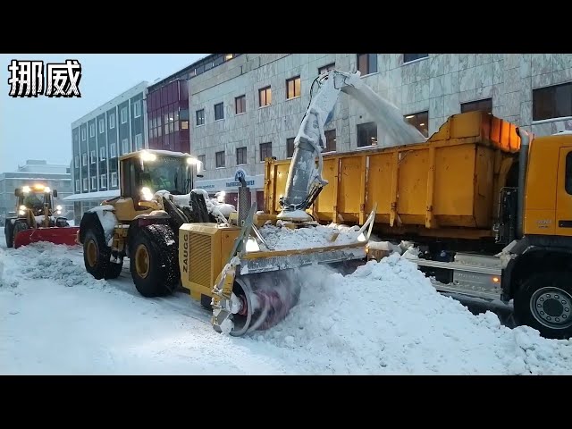 不同国家的除雪方式，美国“快准狠”，日本修雪道，中国发明最牛