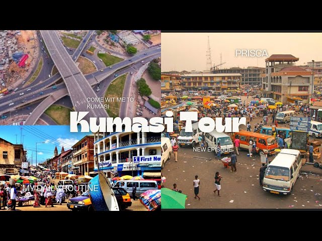 KUMASI CITY TOUR🇬🇭(LET’S TOUR KUMASI) 2ND LARGEST CITY 4K#travel