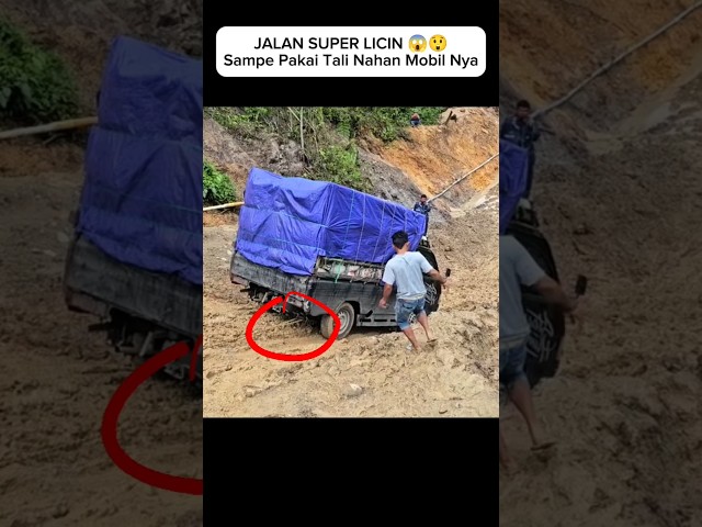 JALAN NYA BIKIN MERINDING 🥶😱#batujomba #offroad #kecelakaan #automobile #trukoleng #l300 #driver