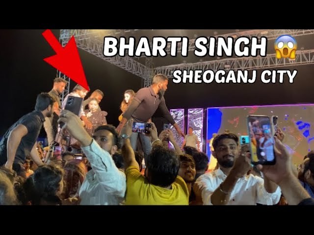 Bharti Singh in Sheoganj | #kvvlogs @LifeOfLimbachiyaas |