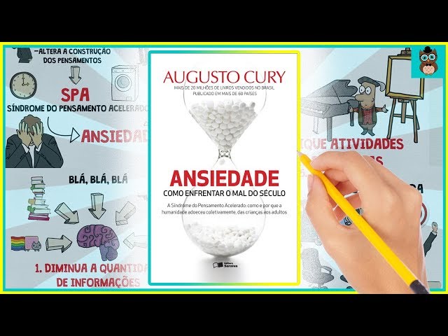 Como acabar com a ANSIEDADE | Dr. Augusto Cury | Resumo Animado do Livro