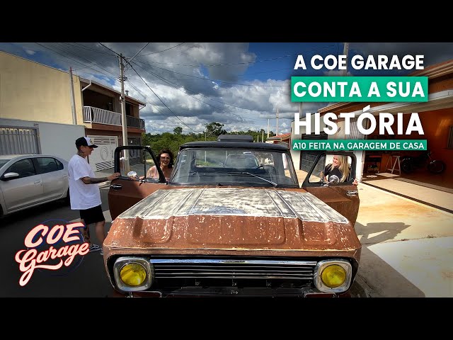 *VLOG DA PATY* A COE GARAGE CONTA A SUA HISTÓRIA #EP2:  CHEVY A10 CONSTRUÍDA NA GARAGEM DE CASA