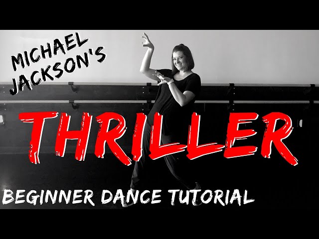 LEARN "Thriller" | Michael Jackson (BEGINNER DANCE TUTORIAL) Step-by-Step Instruction