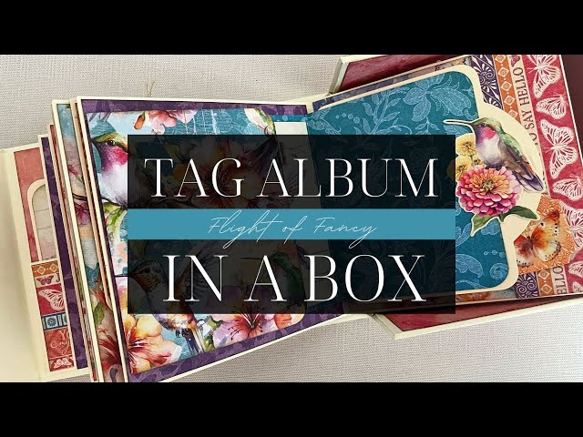 DIY Square Tag Album Tutorial: Easy Steps To Create A Beautiful Memory Album