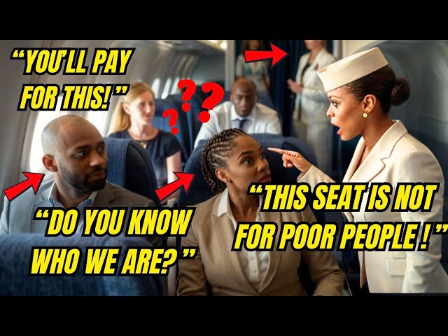 Flight attendant Emily denies service to a Black Billionaire Family, Not Knowing They Own theAirline