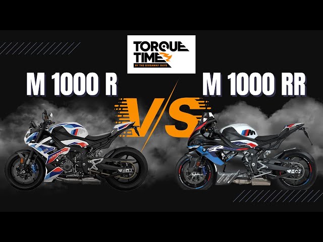 BMW M 1000 R vs BMW M 1000 RR | Torque Time | Ep: 03