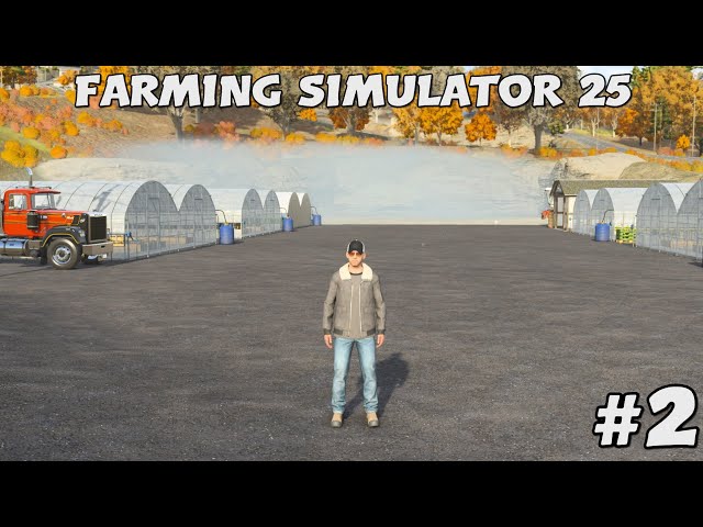 Greenhouse Construction | Farming Simulator 25 #2