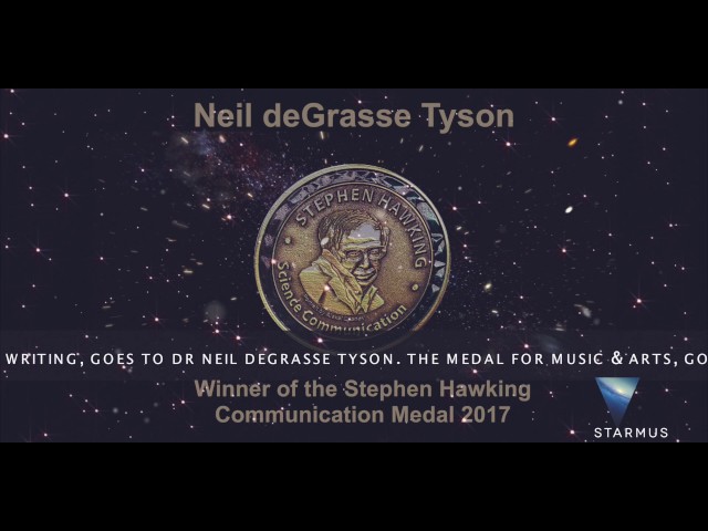 Stephen Hawking Medal Announcement 2017