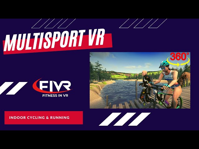 20 min Virtual Cycling & Elliptical Workout Fitness VR