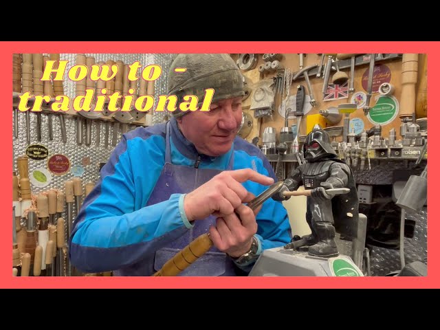 Woodturning. How to - traditional.