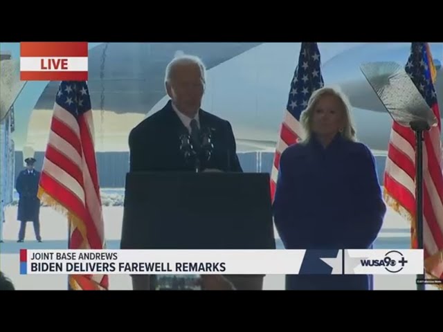 Biden delivers farewell remarks | Full speech