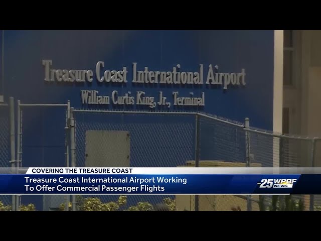 Treasure Coast Int'l Airport might soon have commercial passenger flights