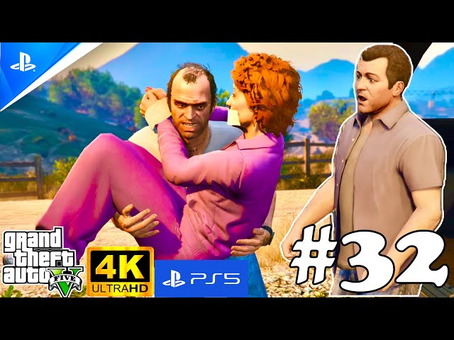 TREVOR KIDNAP PATRICIA GTA V Gameplay Walkthrough Part 32 #gta5 #gtarp #gta #gtav #gamer #gameplay