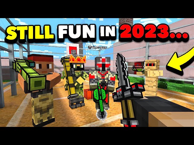 PIXEL GUN 3D IS STILL FUN IN 2023... (10 YEARS LATER)