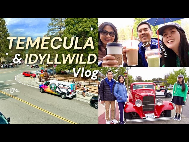 Parents’ First Rod Run Experience in Temecula 🏎️ Surprise Meeting with the Mayor of Idyllwild 🐶