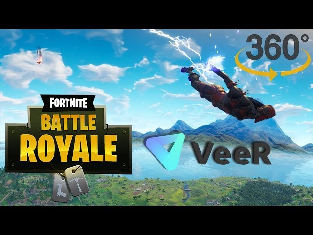 Fortnite E3 Battle 360° HUD VeeR VR w/ Ninja & MarshMello