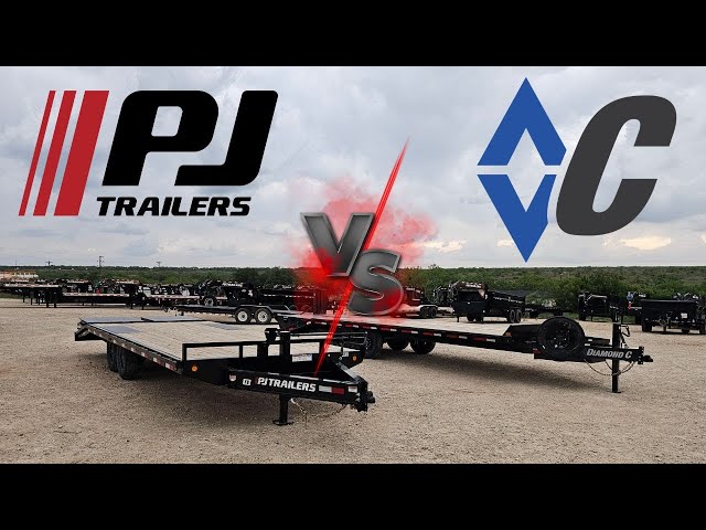 PJ VS Diamond C Showdown! Deckover Trailer Comparison