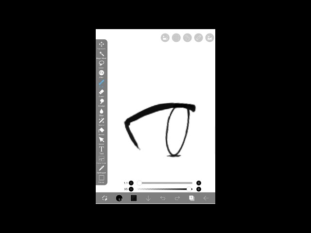 Angry eye process #eye #draw #drawing #eyecatcher #eyeecatcher #art #angry #music