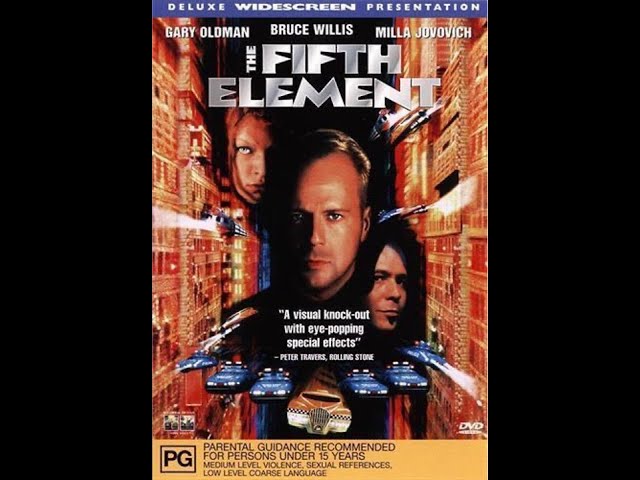 Opening to The Fifth Element (1998) DVD Australia