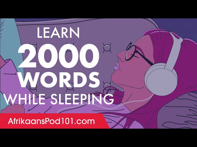 Afrikaans Conversation: Learn while you Sleep with 2000 words