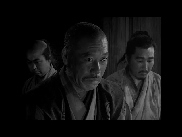 Seven Samurai 1954 "You were born a farmer, weren't you?" 4K HDR Mono